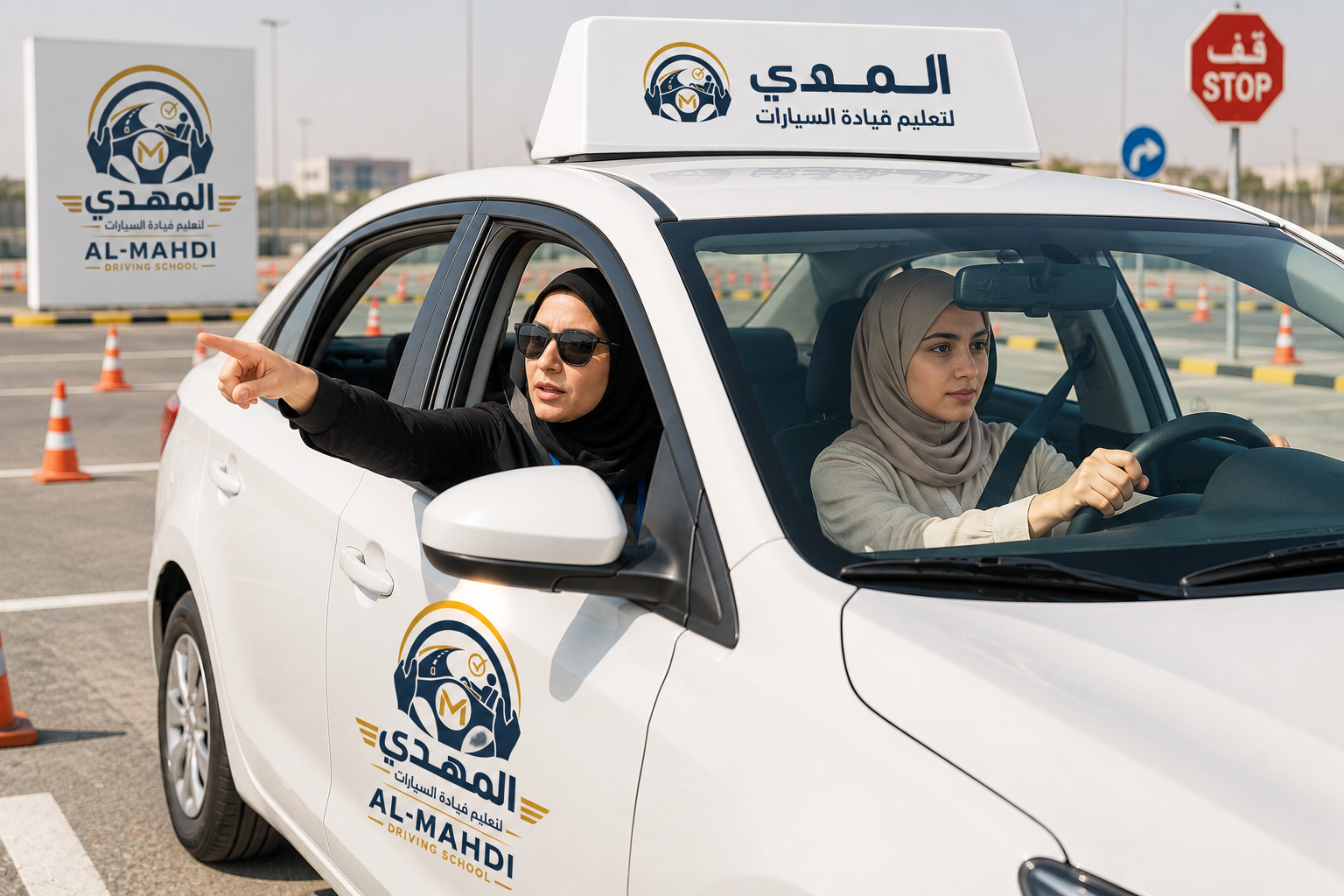 ارقام مدربات سياقة